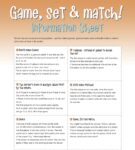 Game, Set and Match — Individual Project